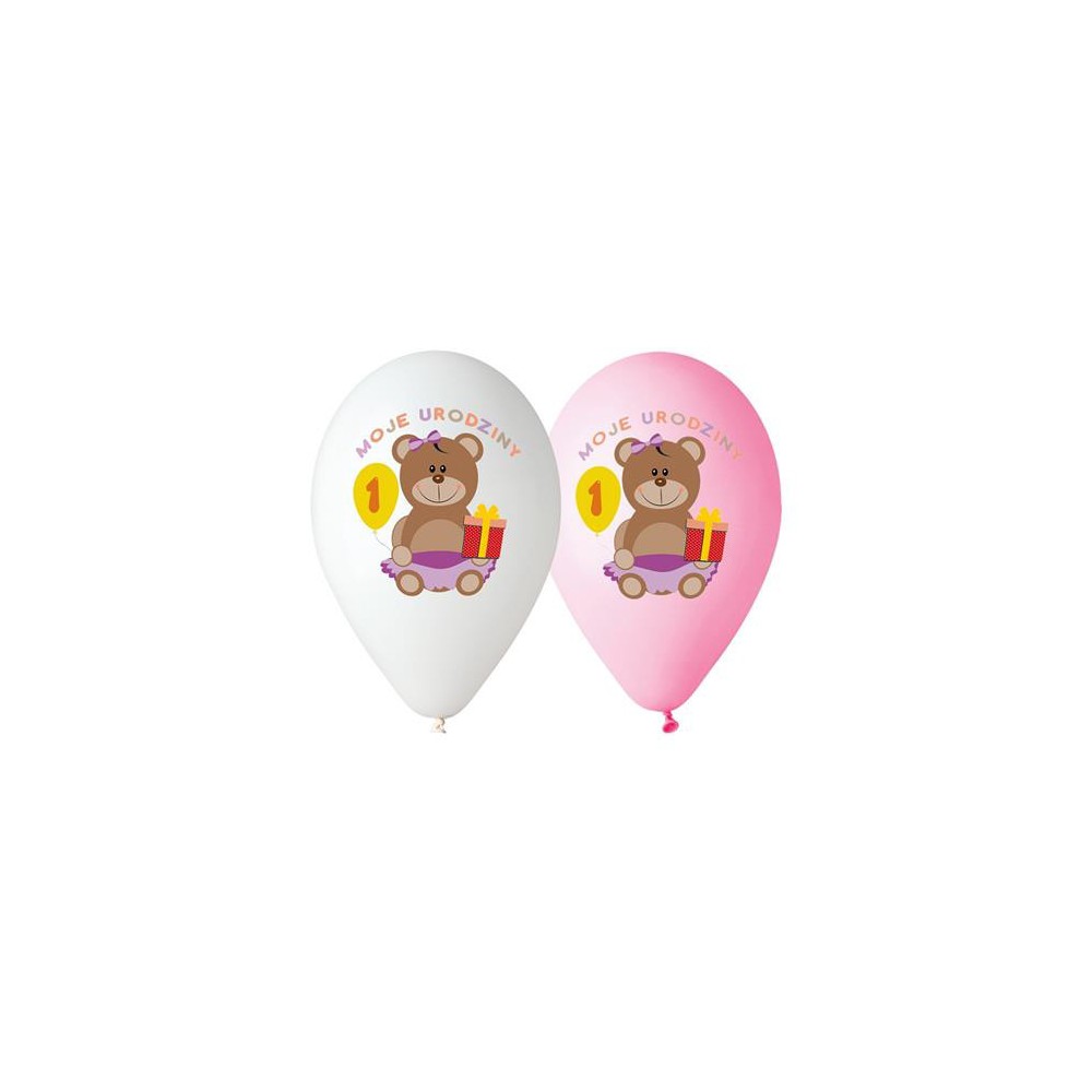 Balony lateksowe Moje 1 urodziny