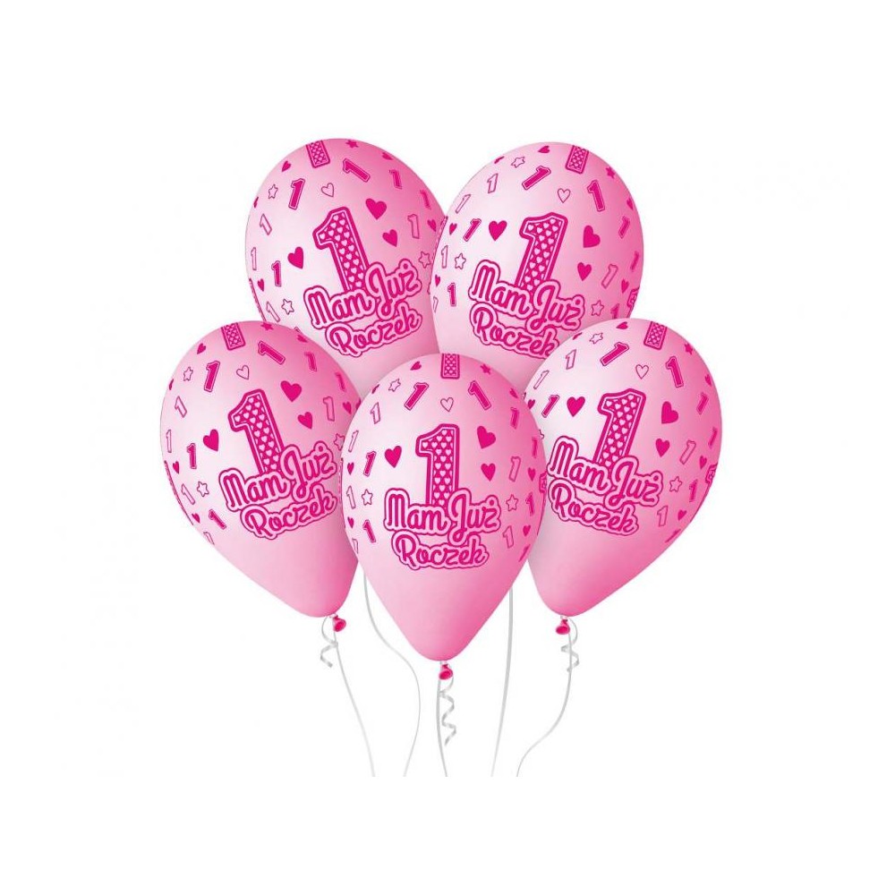 Balony lateksowe Moje już roczek