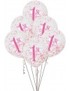 Balony lateksowe z konfetti, 1st