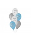 Balony lateksowe Witaj w domu, niebieskie