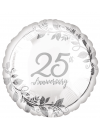 Balon foliowy 18'', Happy 25th Anniversary