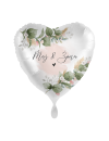 Balon foliowy 17'', Romantic Garden Wedding