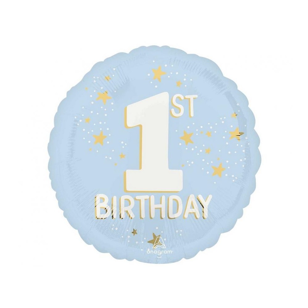 Balon foliowy 17" Little Mister Wonderful 1st Birthday