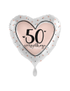 Balon foliowy 17'', Wszystkiego najlepszego 50
