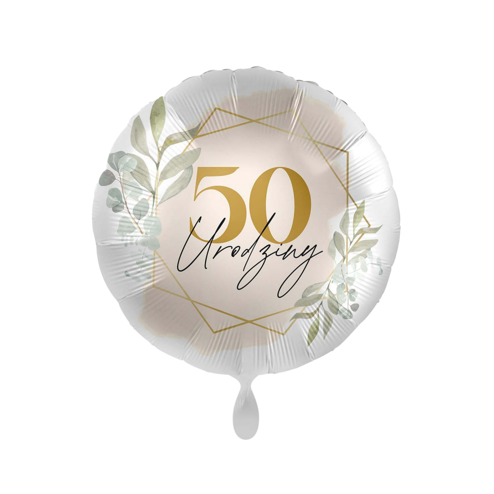 Balon foliowy 17'', 50 urodziny
