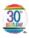 Balon foliowy 17", 30th Birthday