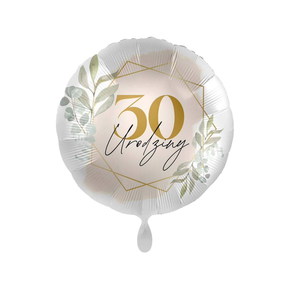 Balon foliowy 17'', 30 urodziny