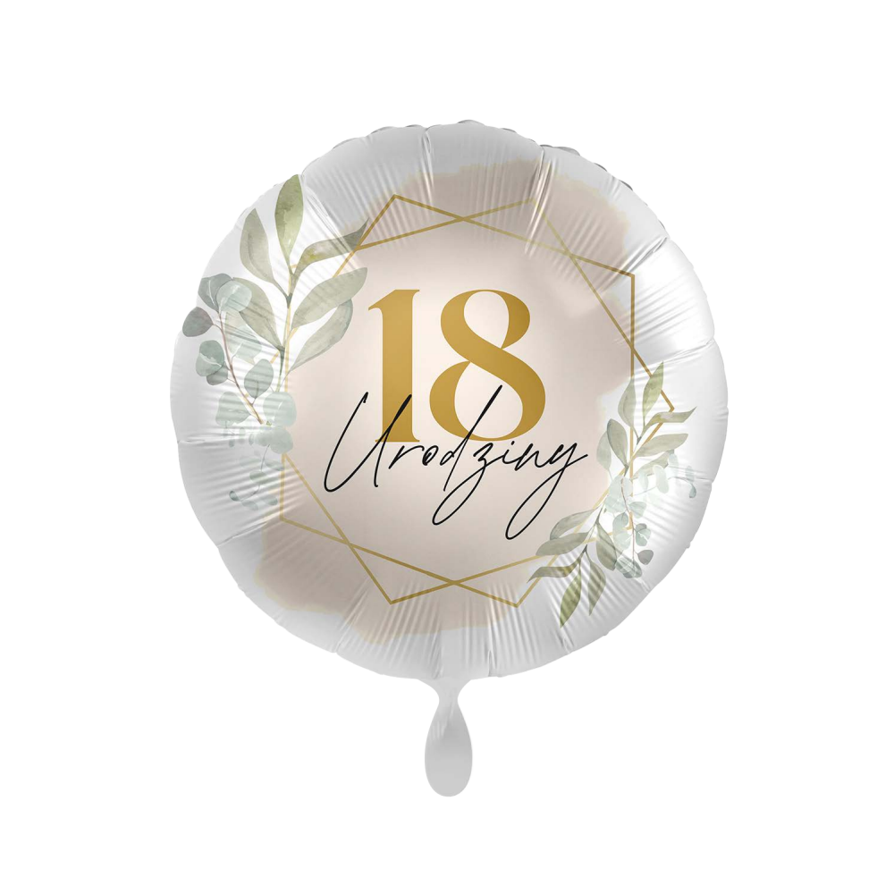 Balon foliowy 17'', 18 urodziny