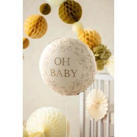 Balon foliowy pastylka Oh Baby, 35x35 cm