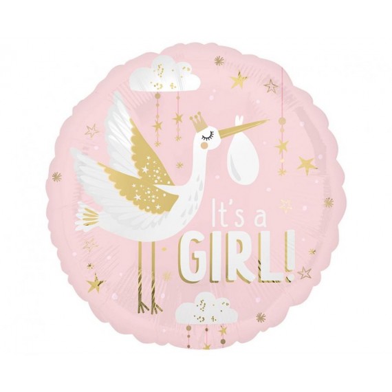 Balon foliowy 17'', It's a girl