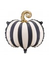 Balon foliowy Dynia w paski, 39x38 cm