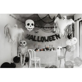Balon foliowy Duch z frędzlami, 93x86 cm