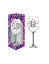 Kieliszek Do Wina XL 640ml - 18 Urodziny