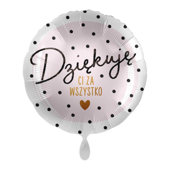 Balon foliowy 17'', Dziękuję Ci za wszystko