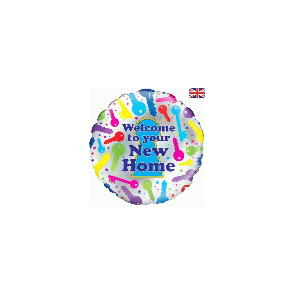 Balon foliowy 18'' Welcome To Your New Home