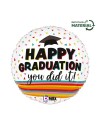 Balon foliowy 18'', Festive Graduation