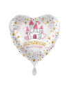Balon foliowy 17'', Magical Princess Wszystkiego Najlepszego