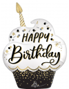 Balon foliowy 29'', Babeczka happy birthday