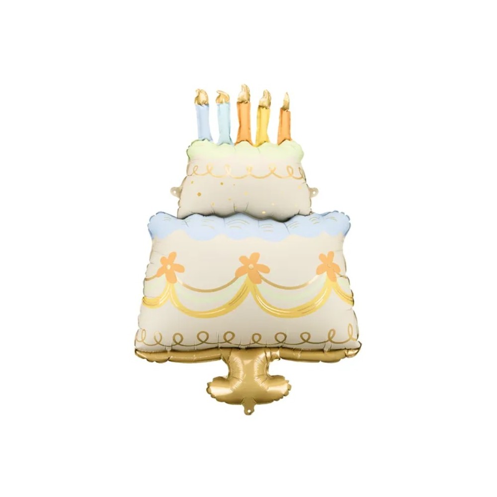 Balon foliowy Tort, 62x104 cm