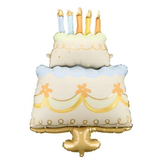 Balon foliowy Tort, 62x104 cm