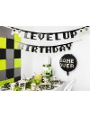 Balon foliowy Game over, 45 cm, czarny