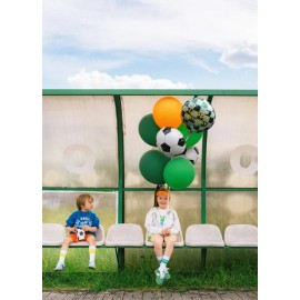 Balon foliowy Happy Birthday piłki, 35x35 cm
