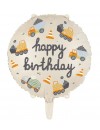 Balon foliowy Pojazdy budowlane, 45 cm