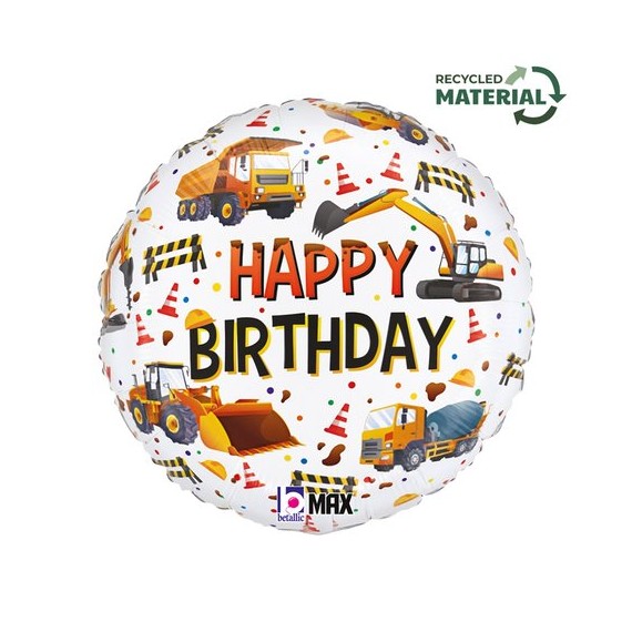 Balon foliowy 18'', Pojazdy budowlane
