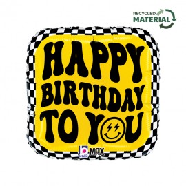 Balon foliowy 18'', Smiley
