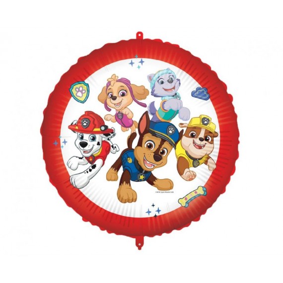 Balon foliowy 18",Paw Patrol - Ready For Action, Psi Patrol
