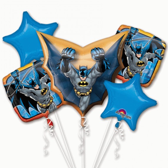 Zestaw 5 balonów foliowych, Batman