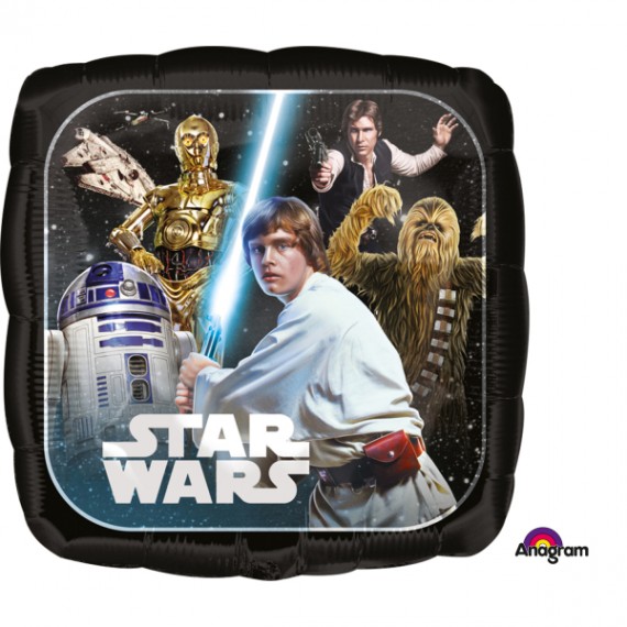 Balon foliowy 18'', Star Wars, 43 cm