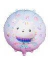 Balon foliowy pastylka Łakotek, 35cm, Koci domek Gabi
