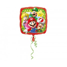 Balon foliowy 18", Mario Bros