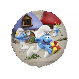 Balon foliowy 18", Smerfy
