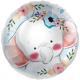 Balon Foliowy Słodki Słonik...