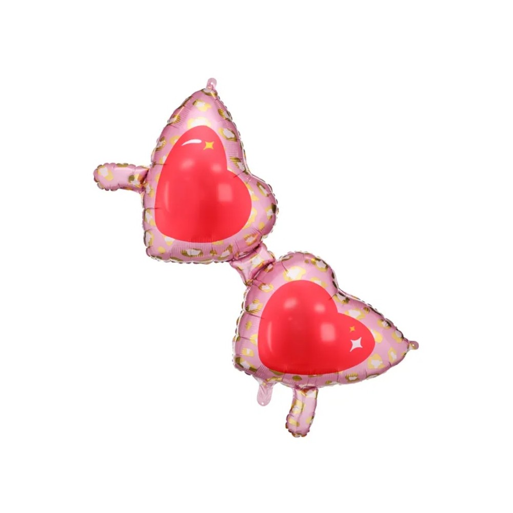 Balon foliowy Okulary serca, 115,5x52 cm