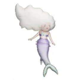 Balon foliowy Syrena, 72x52 cm