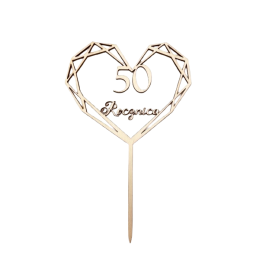 Topper drewniany - 50...