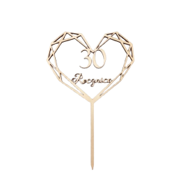 Topper drewniany - 30...