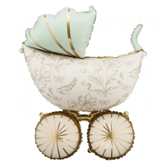 Balon foliowy Wózek, 67x96 cm