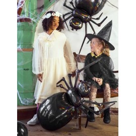 Strój dla dziewczynki - Peleryna, czarna