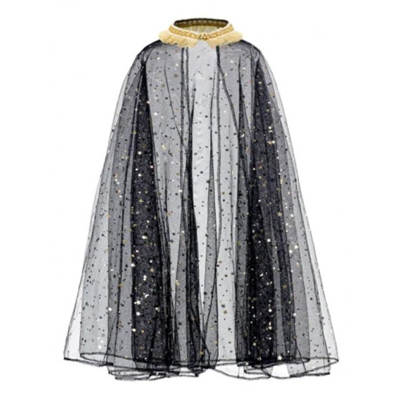 Strój dla dziewczynki - Peleryna, czarna