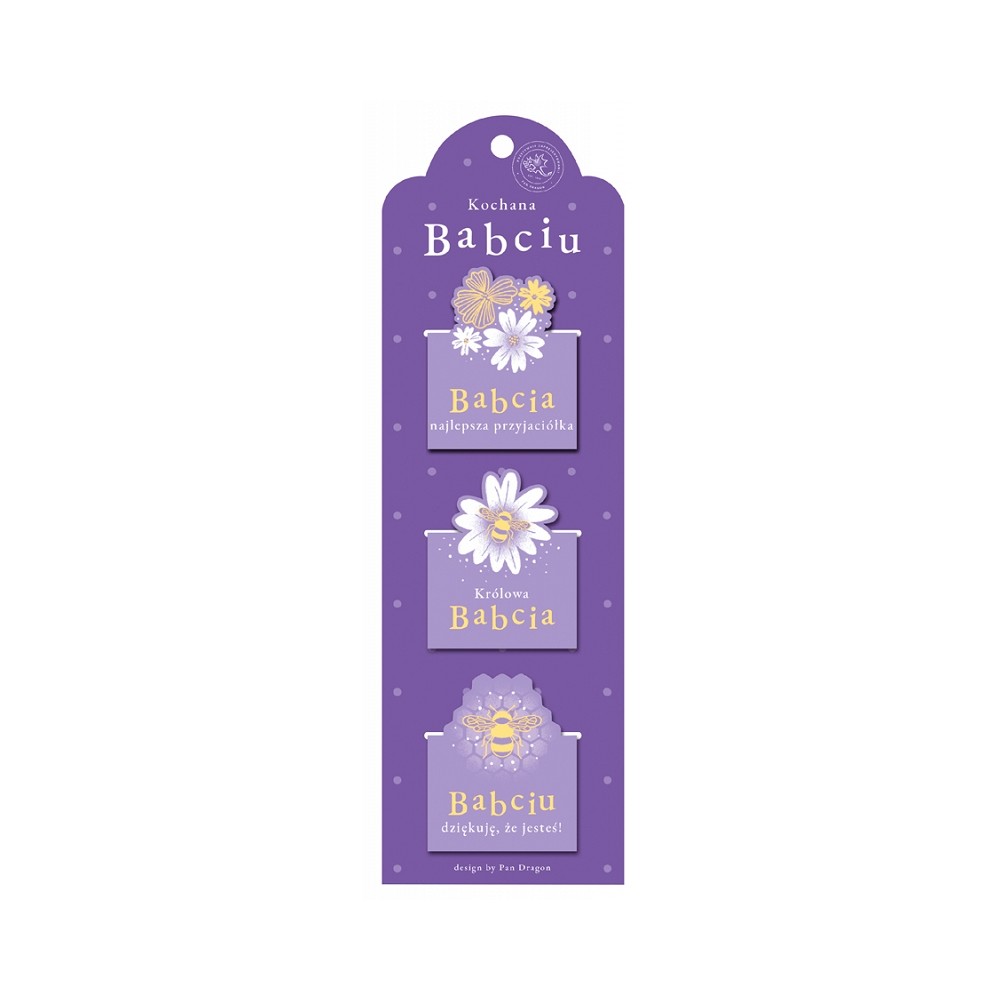 Zakładki magnetyczne Babcia