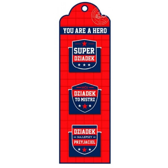 Zakładki magnetyczne Dziadek