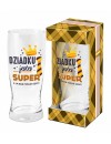 Szklanka do piwa 500 ml Dziadku jesteś super!