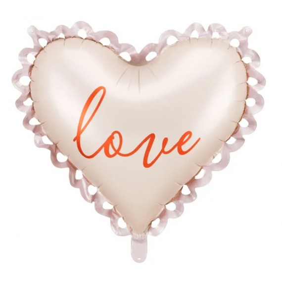 Balon foliowy Serce, 50x47cm