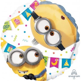 Balon foliowy 18", Minionki