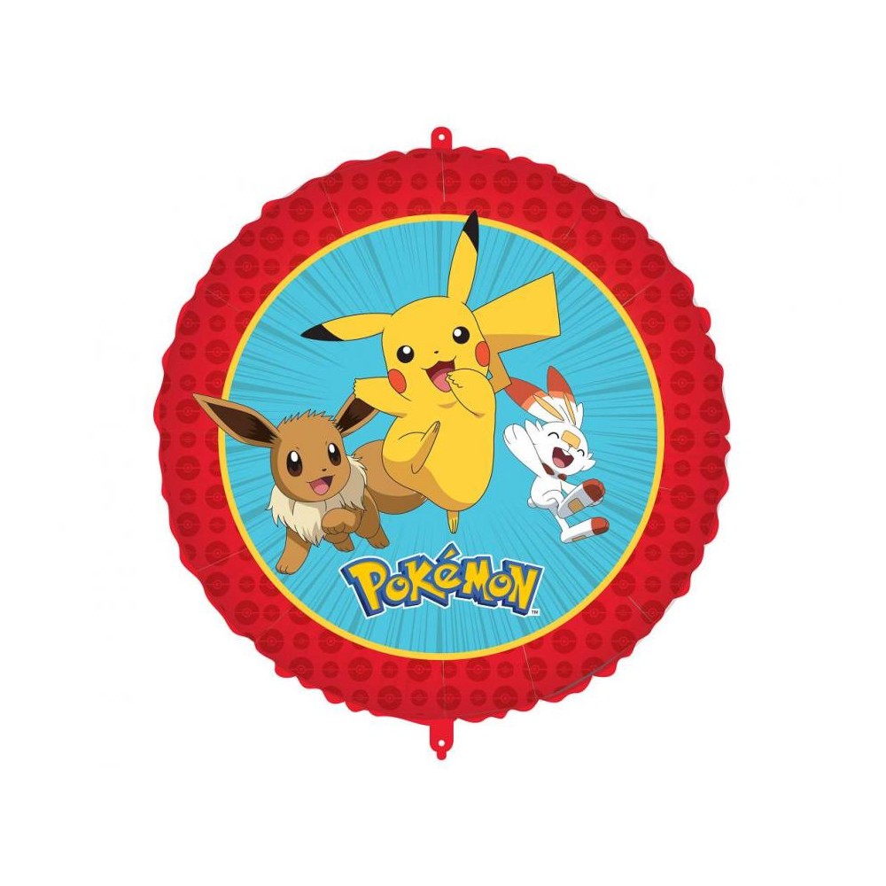 Balon foliowy 18'', 43 cm, Pokemon