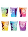 Kubeczki Retro Disco 220ml 6szt.